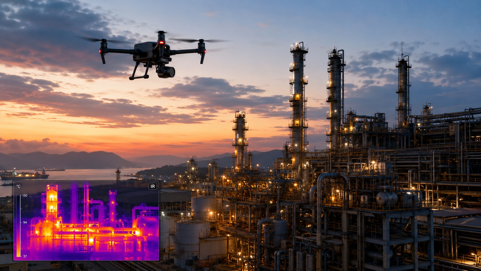 Drone IR Thermography